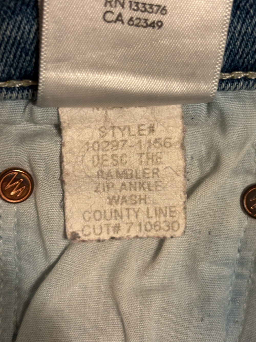 MOTHER Straight-Leg Jeans - Picture 6 of 6
